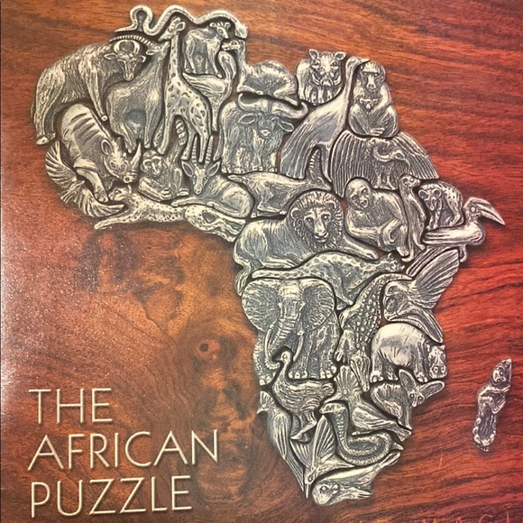 Africa, African Continent in Silver pieces Puzzle Game for Enthusiasts - Picture 2 of 5